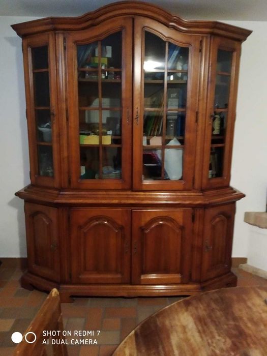 VITRINE Rustice din Lemn Masiv