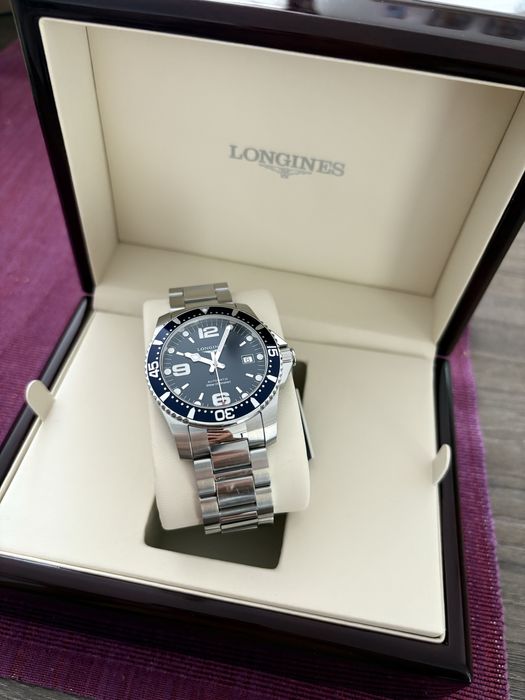 Longines HydroConquest 41, in garanție, full set acte cutie, stare 10/10