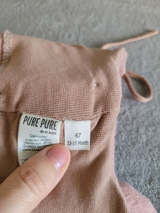 Caciula din lână merinos fleece, Pure Pure.