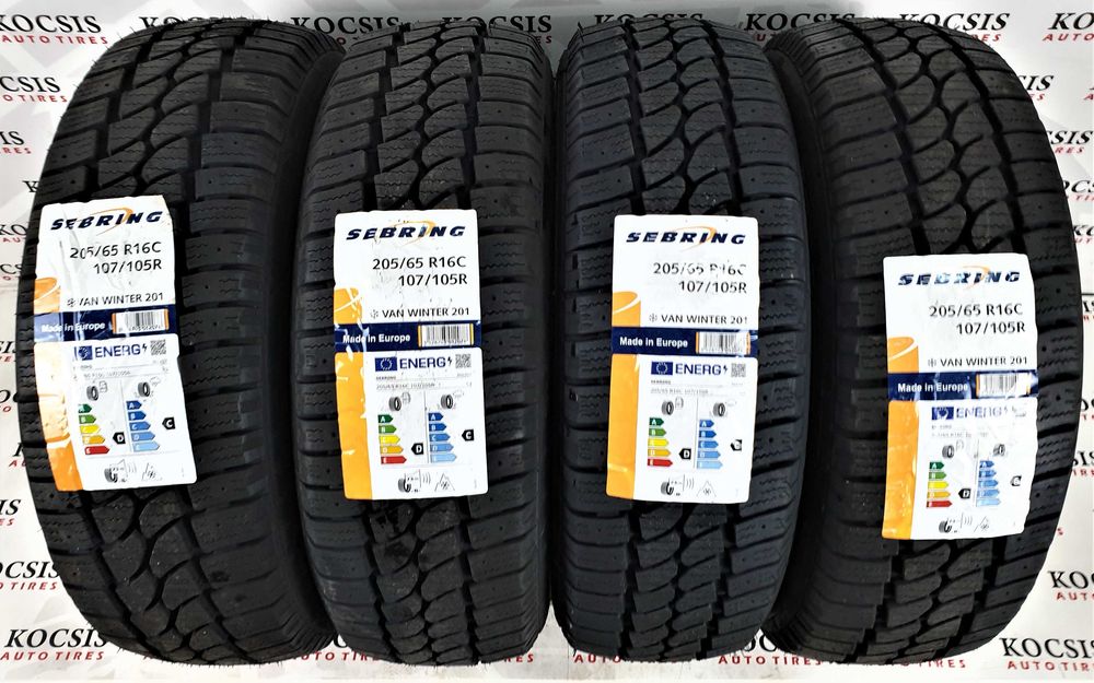 Anvelope noi iarna m+s 205 65 16C Sebring ( by Michelin )