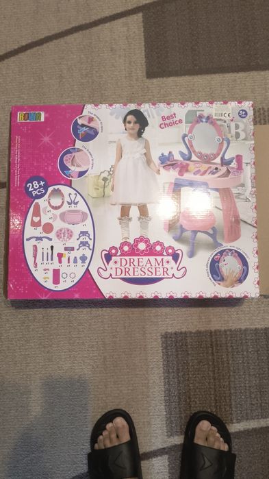 Музикална тоалетка със светлина