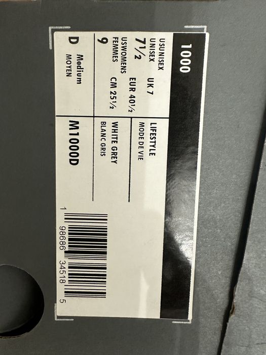 Кросы new balance 1000 оригинал!