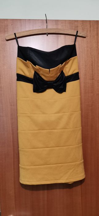 Rochie culoare mustar