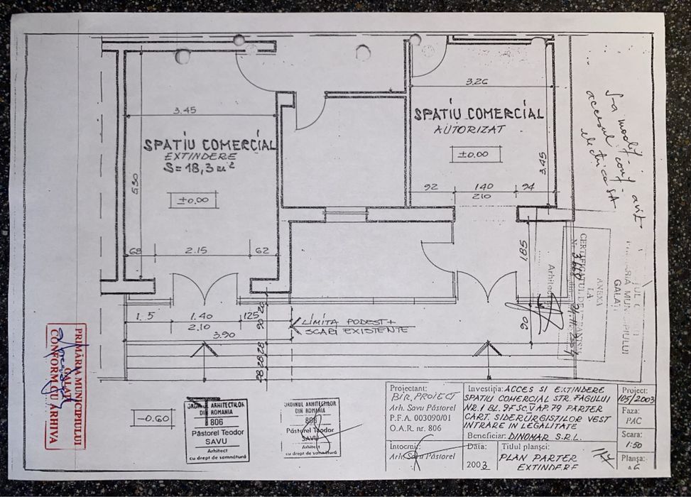 De vanzare/De inchiriat spatiu comercial, zona Siret
