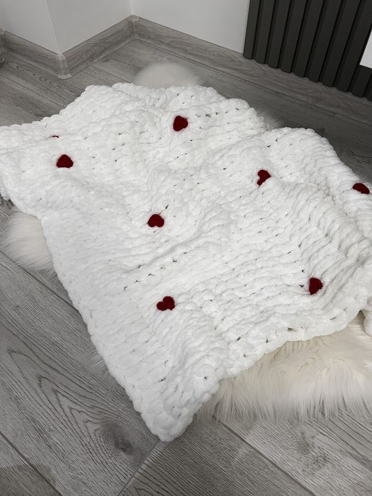 Ръчно плетени бебешки одеала