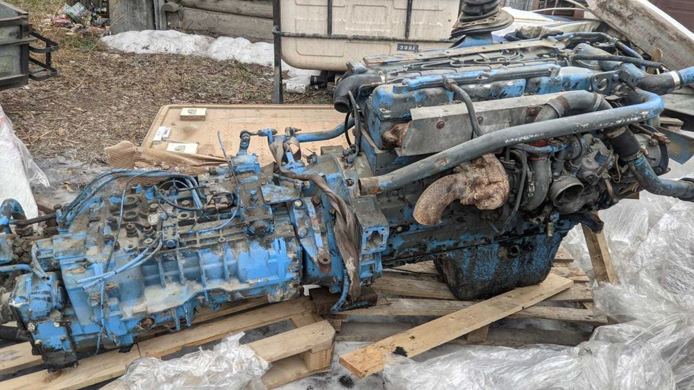 Двигатель MAN  6- цилиндровый