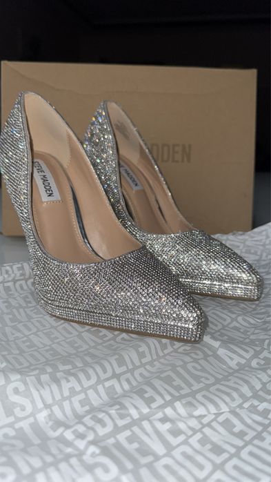 Токчета STEVE MADDEN Klassy-R silver