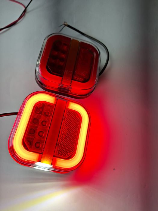 Stopuri Spate LED Premium cu Semnalizare Secvențială set 2 buc