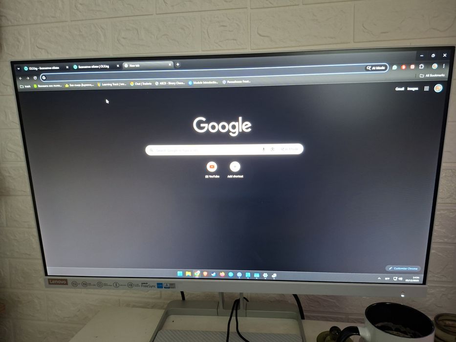 Натолен компютър Ryzen 7 5800x, 3060TI, 32gb ram, 1Tb hdd, 1Tb SSD.