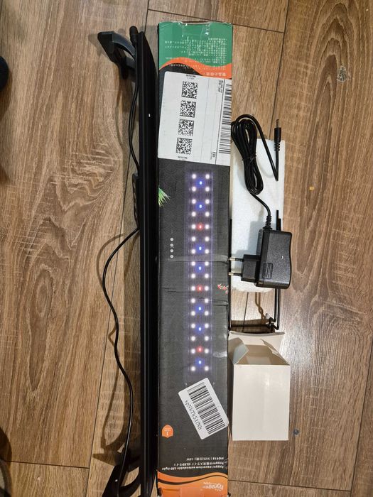 Lampa acvariu Hygger 16W, 60 cm, RGB Full Spectrum
