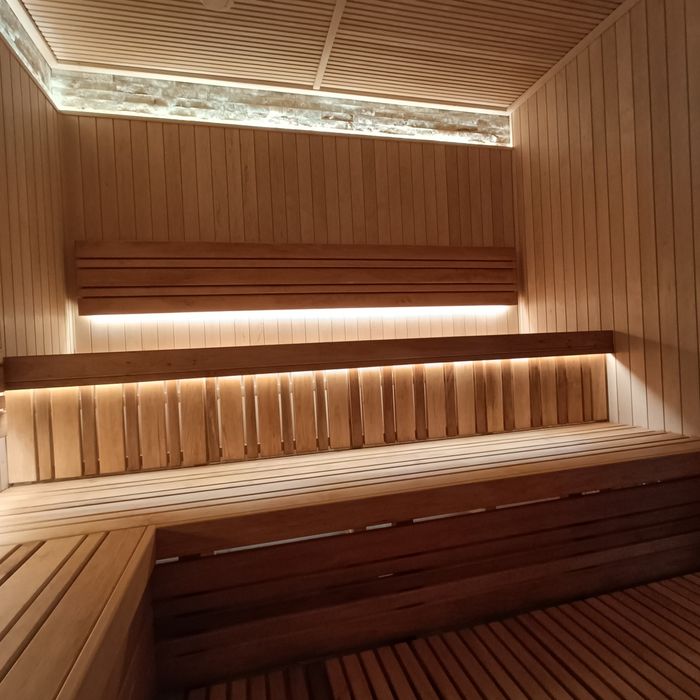 Отделка саун бань