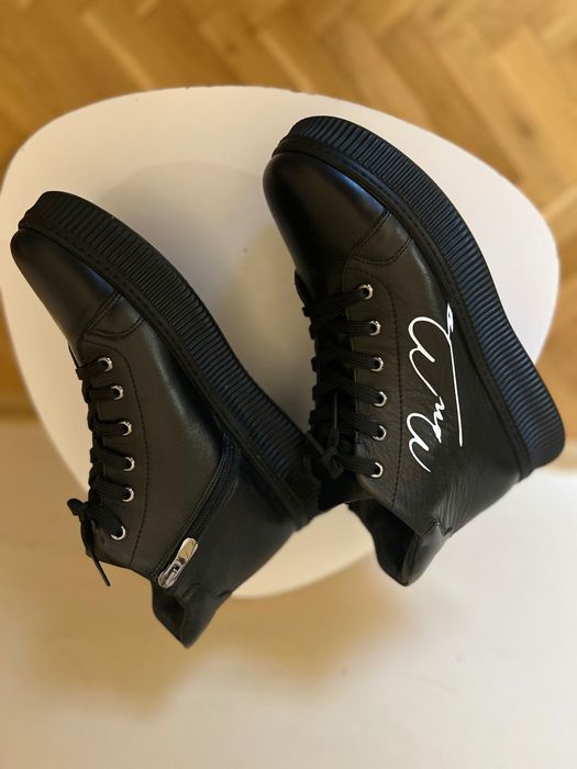 Дамски боти естествена кожа 38-39 размер