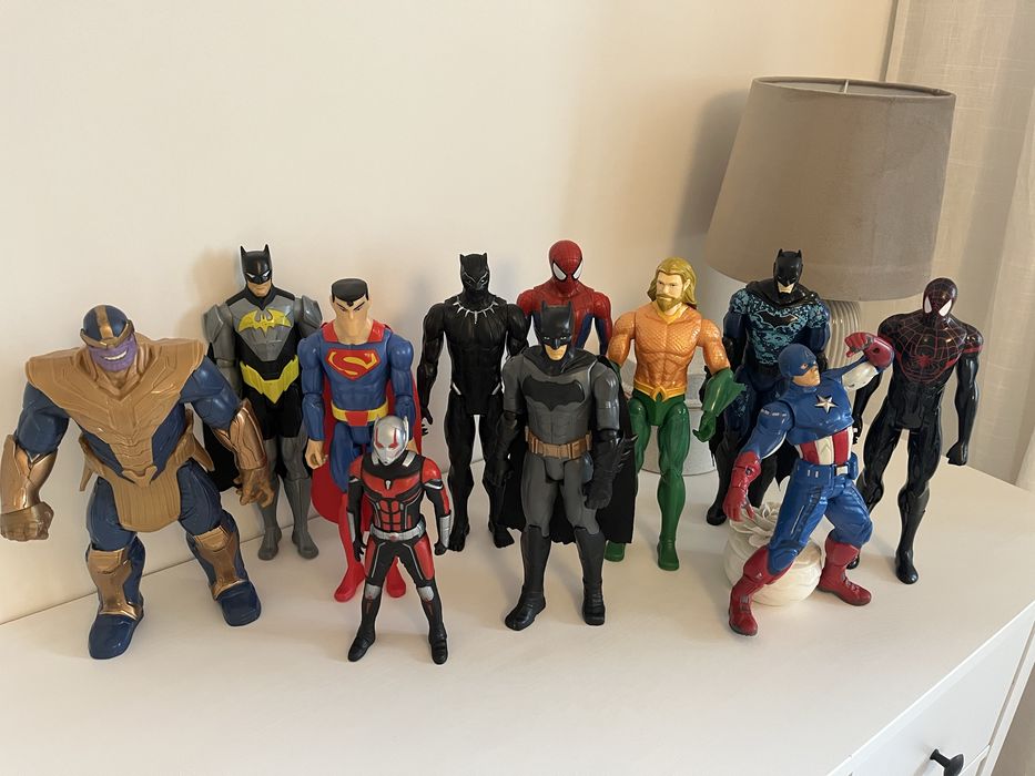 Фигурки Avengers Батман Спайдермен Аквамен капитан Америка Супермен