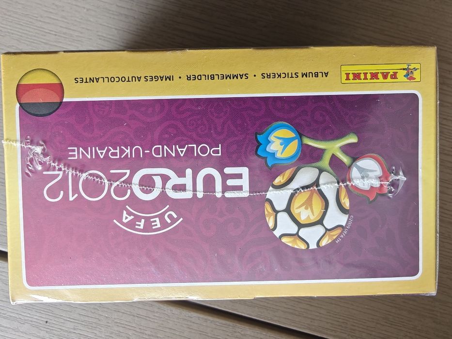 Panini euro 2012 cutie sigilata