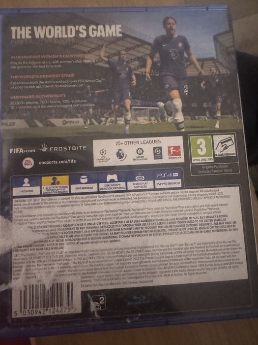 Диск Фифа 23 на пс 4