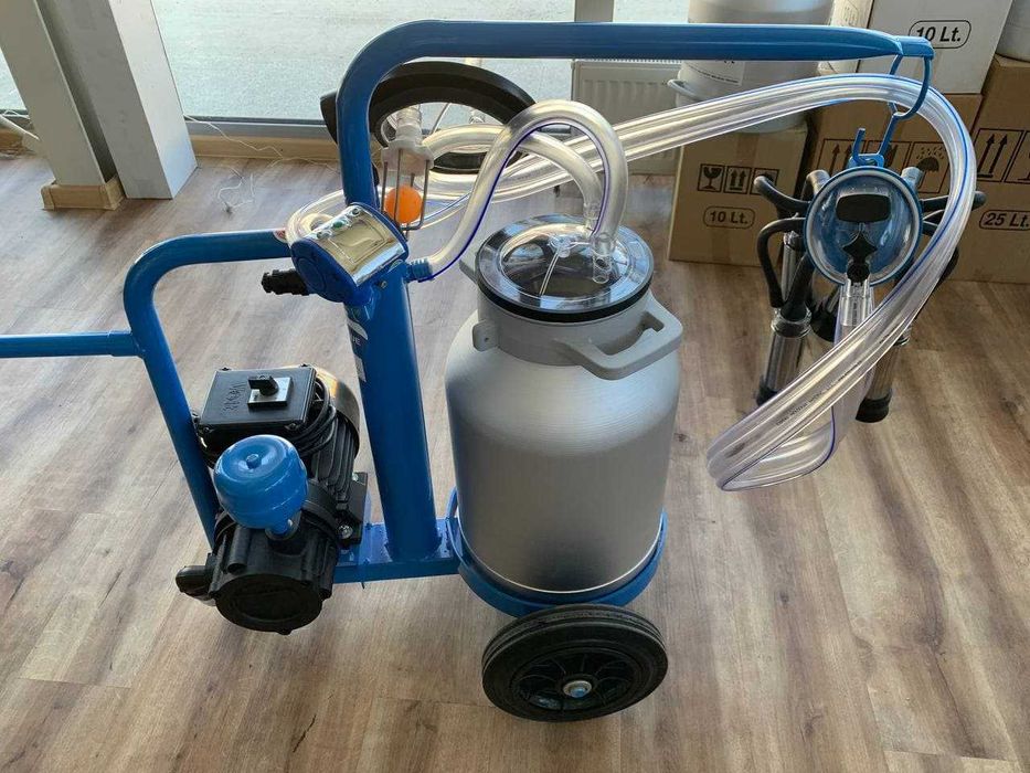 Mulgatoare vaci - oi - capre 1-2 posturi 1-2 bidoane- CU VERIFICARE-