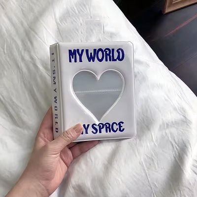 Биндер для карт бело-синий