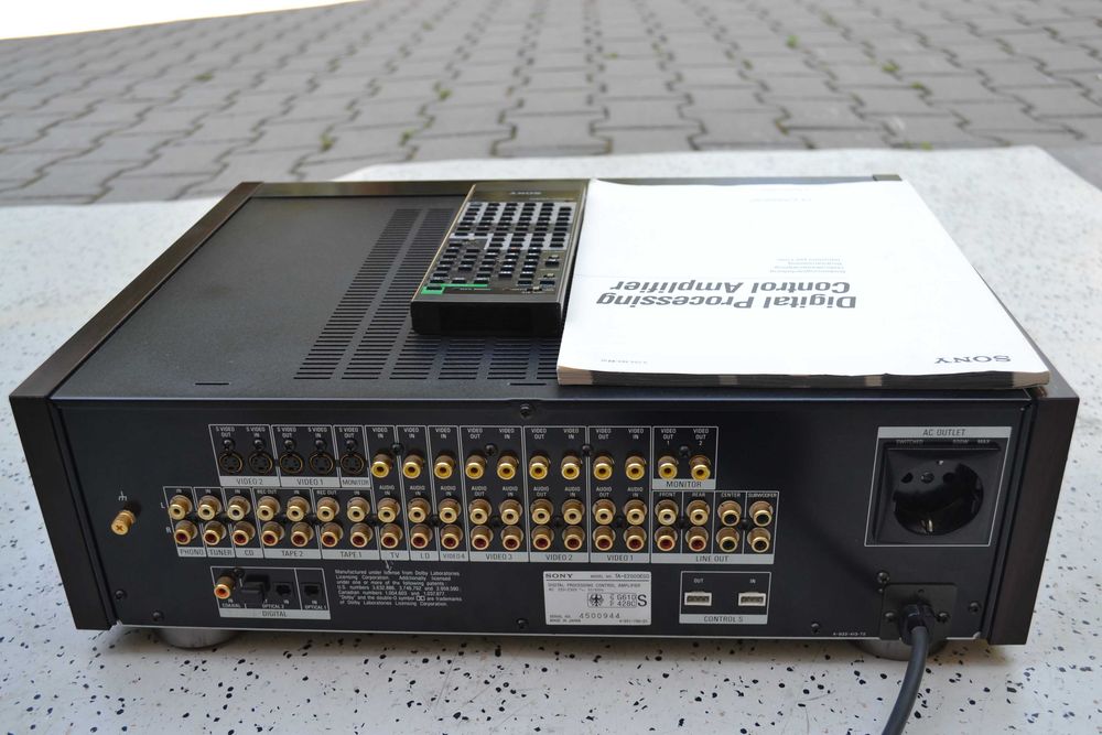 Preamplificator Procesor Sony TA E 2000 ESD cu telecomanda si prospect