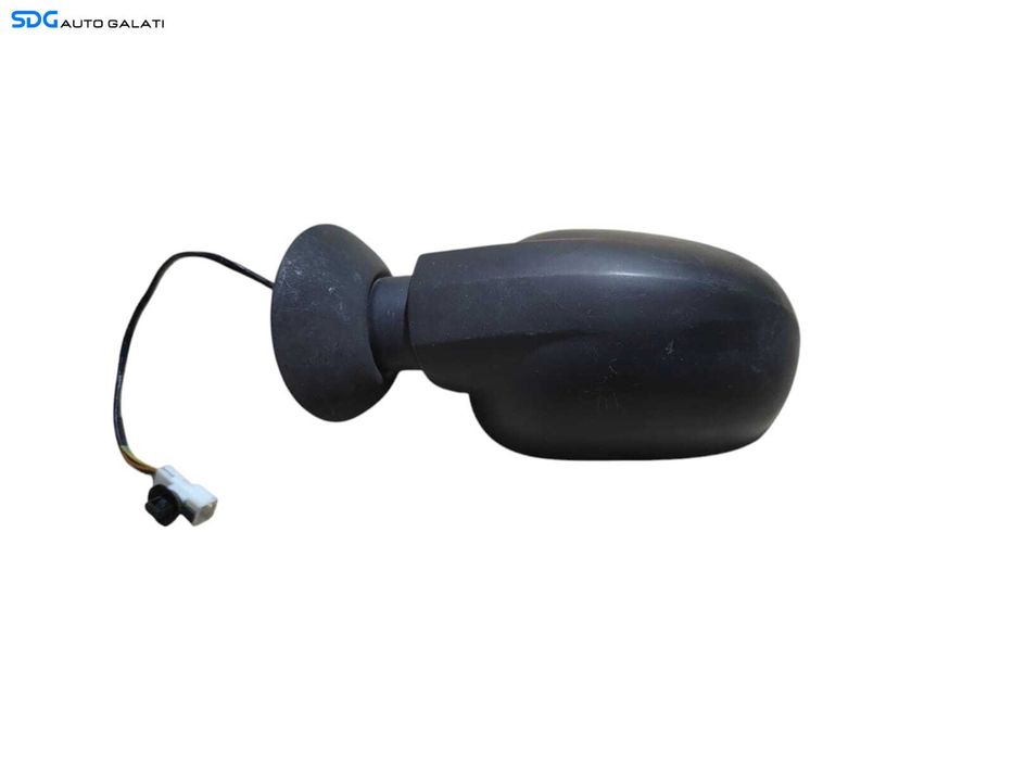 Oglinda Dreapta Electrica Dacia Logan 1 2004 - 2012 Culoarea Negru Mat Cod 90D13349 [LR0626]