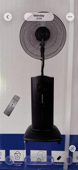 Чисто нов Вентилатор за спрей мъгла Voltomat Cool