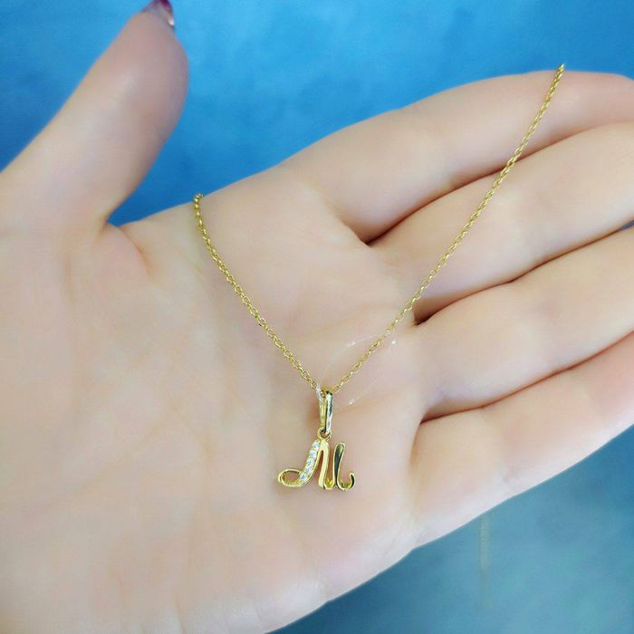 Золотой кулон буква. Золото 585. Доставка, самовызов.Коробочка в бонус