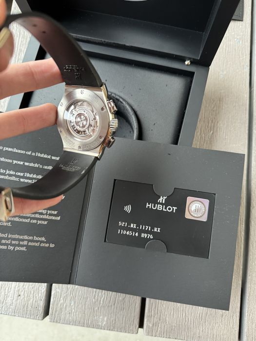Hublot chronograph titanium 45mm full ceramic