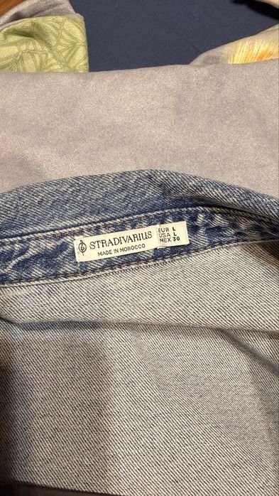 Джинсовое платье Stradivarius