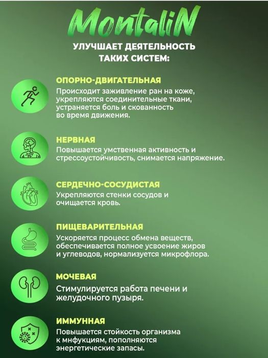 Montalin от суставов