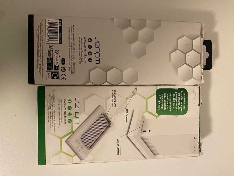 Venom Switch 2 LED Console Cooling Stand/Suport Xbox Series S Venom