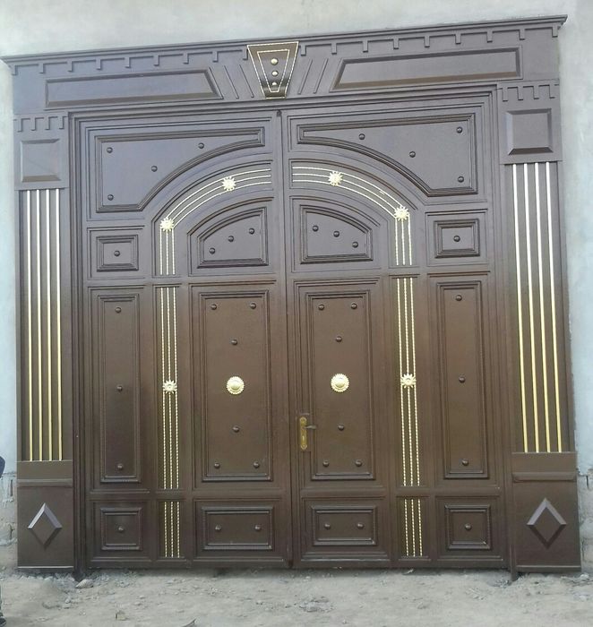 Металические ворота на заказ. Темир дарвоза заказга