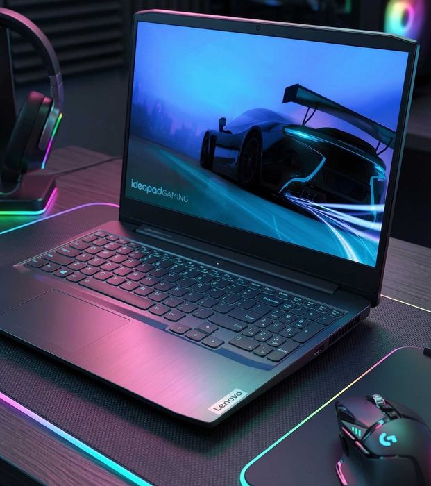 Laptop ca NOU Gaming Lenovo Ryzen 7 4800H 32GB ram 1650ti IPS FHD