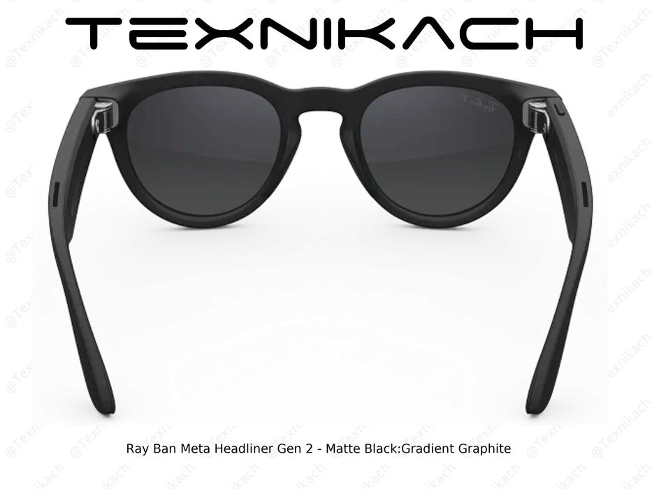 Ray Ban Meta Headliner Gen 2 - Matte Black/Gradient Graphite!!!