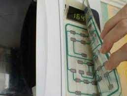 У микроволновки не работают кнопки.не нажимаются кнопки.Ремонт