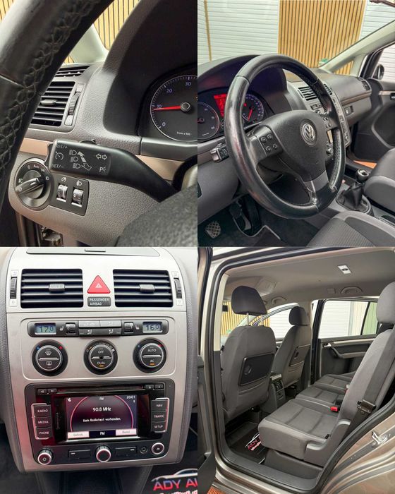 VW TOURAN 2,0 TDI . Clima, Scaune incalzite, Garantie 12 luni . Buy-Back