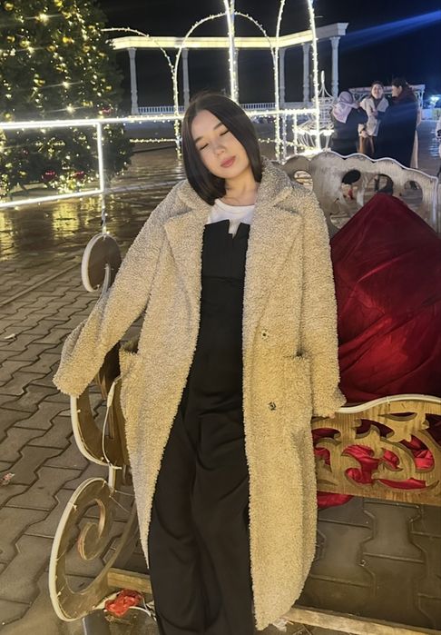 Шуба ULZANA бежевый б/у