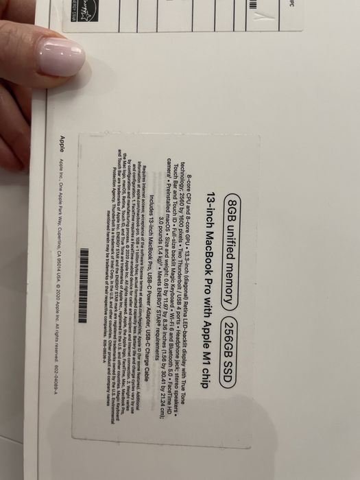 Macbook pro M1, 13 inch