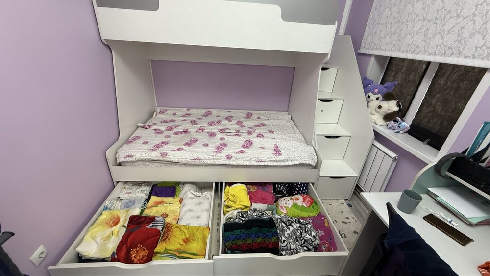 Кровать детская 2 - ярусная