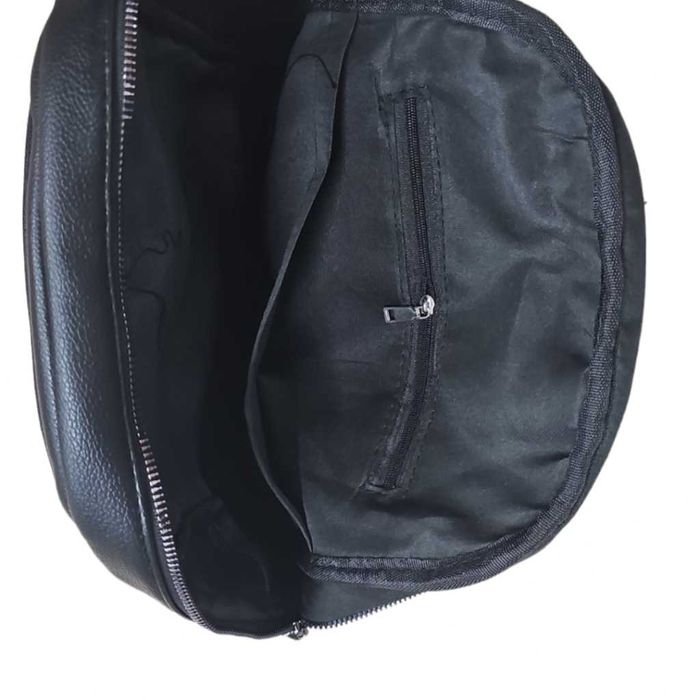 Дамска раница с голям джоб и малък с магнитно копче