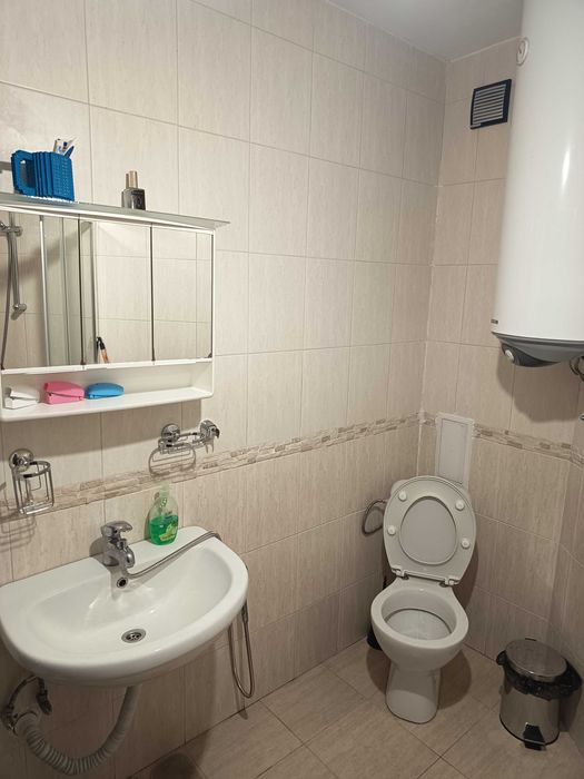 Тристаен апартамент, 81.8 кв.м., обзаведен, 2 тераси, ново строителство. / 3-room apartment, 81.8 sq.m, furnished, 2 terraces, new building type