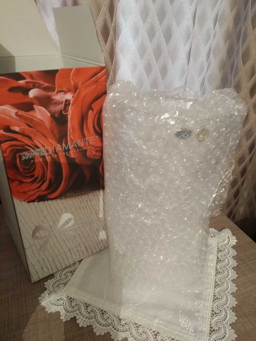 Кристална ваза от масивен чешки кристал Bohemia