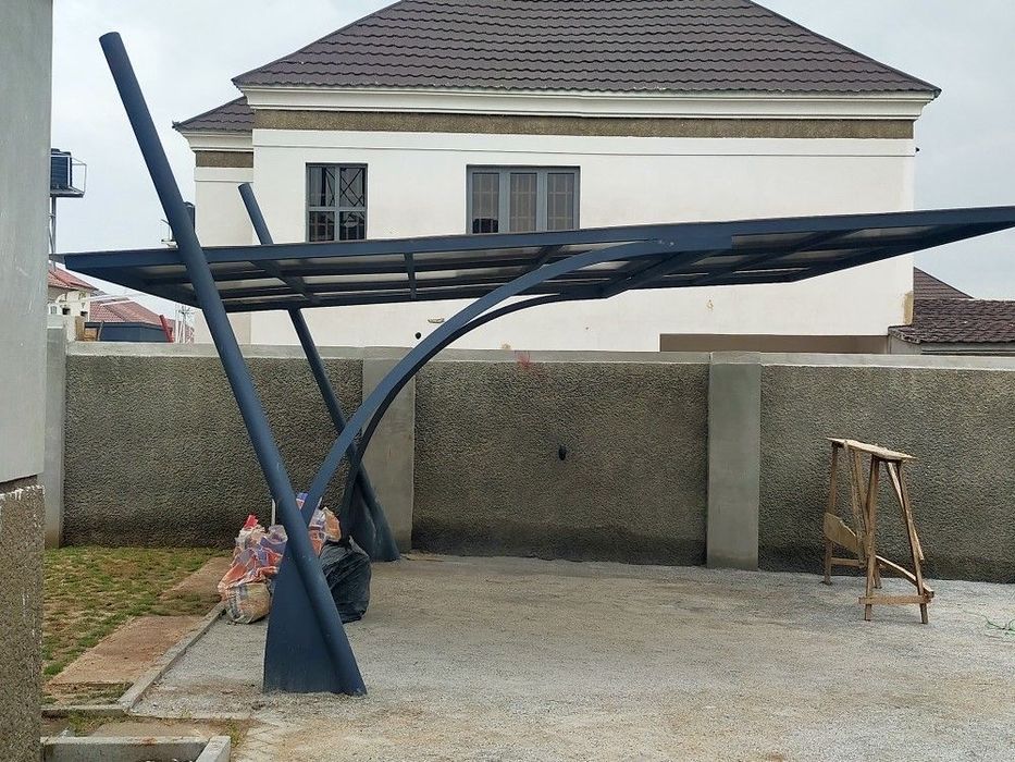 Навес Хайтек Изготовление