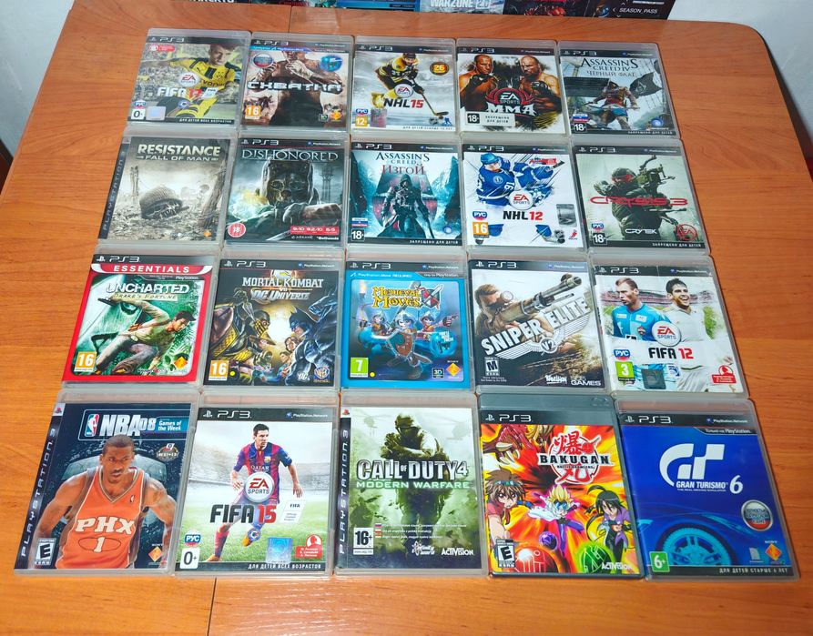 Игры/Диски PS3/Playstation 3