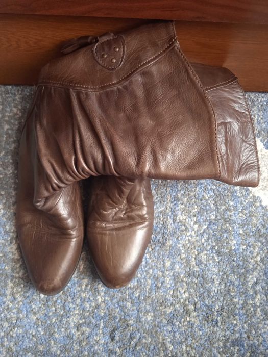 Mister Minit дамски ботуши естествена кожа