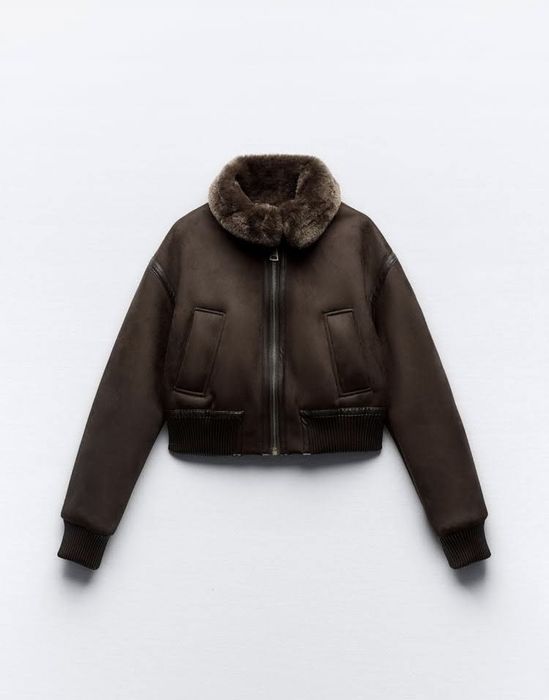 Geaca  cu fermoar Zara