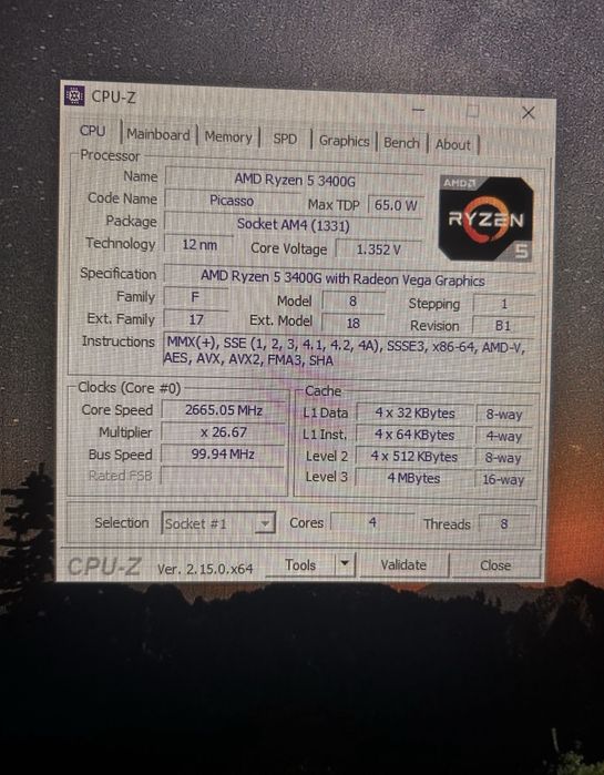 PC GAMING RYZEN 5 3400G with Vega 11