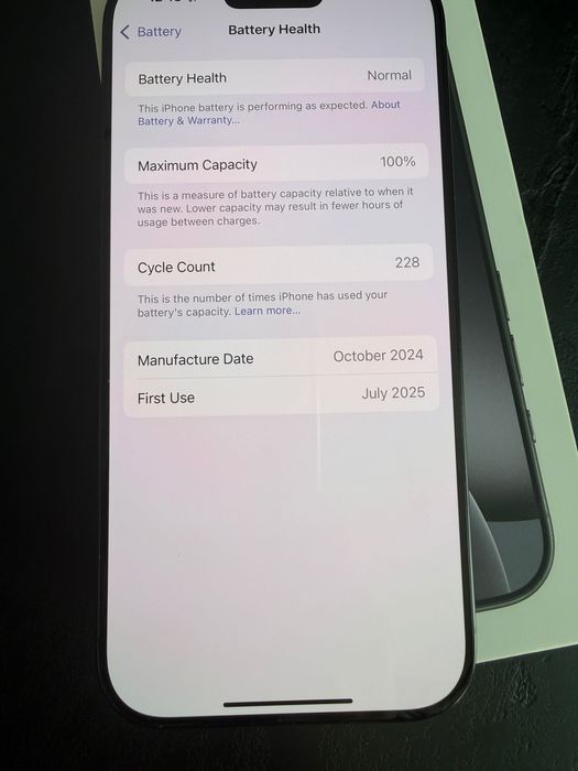 Iphone 16 pro 256gb като нов