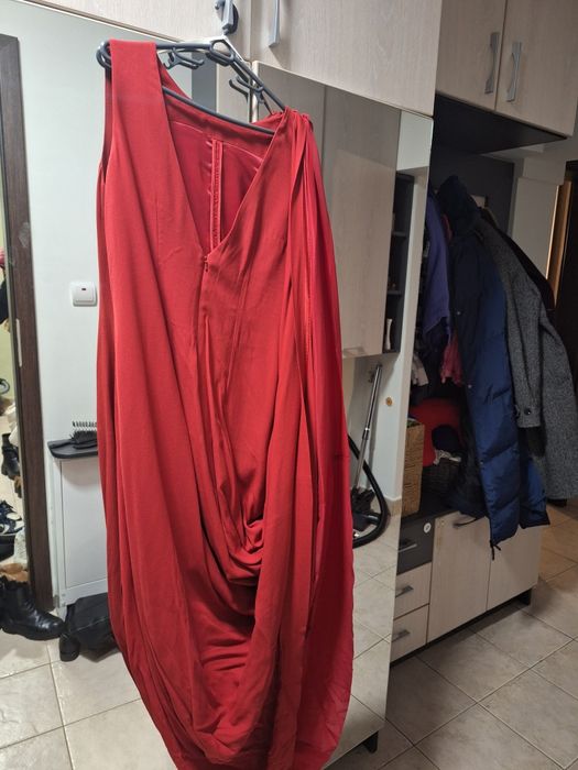 Maison Martin Margiela & H&M 2015 червена рокля