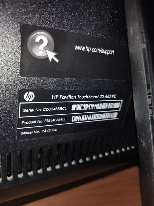Компьютер моноблое hp pavilion 23