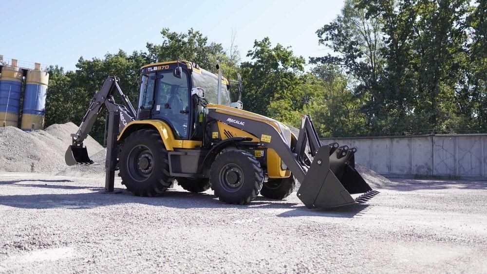 MeCALAC TLB870 TIER 3  Экскаватор - Погрузчик