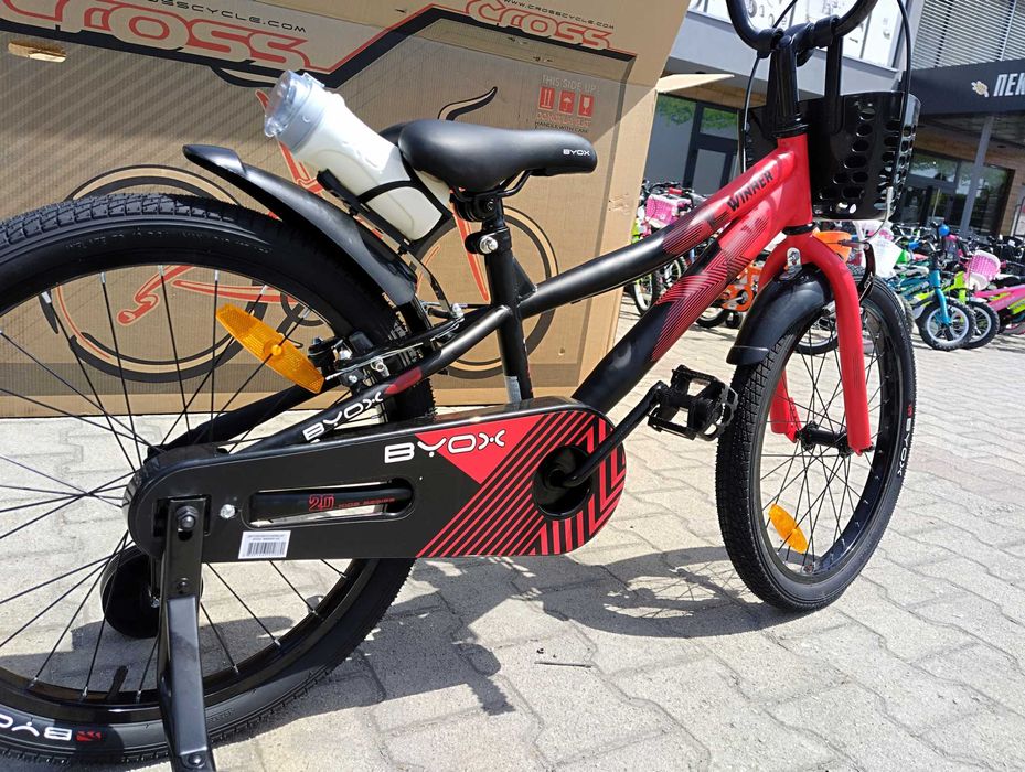 BYOX Велосипед 20" WINNER червен